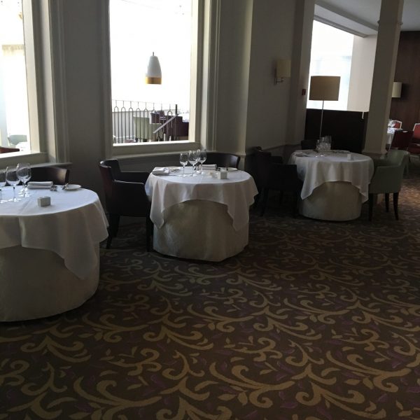 Contemporary Restaurant Table Skirting Contemporary Restaurant Table Skirting