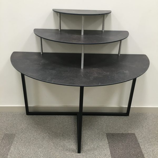 Half-Moon Tiered Buffet Tables