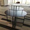 Half-Moon Tiered Buffet Tables
