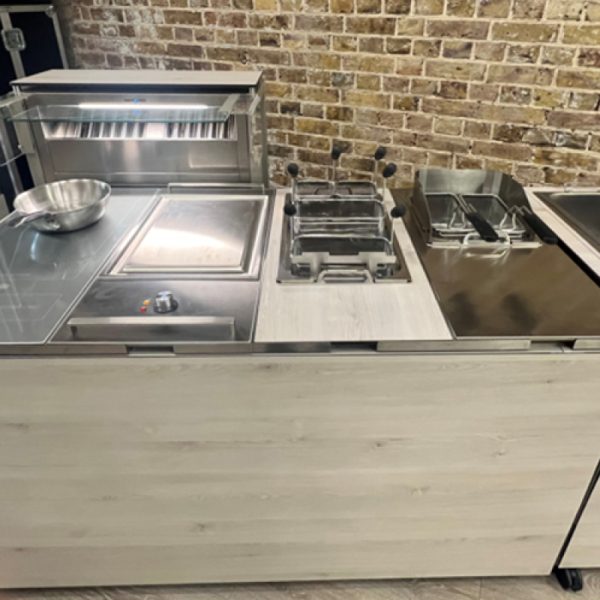 Live Cooking and Induction Modular Buffet System