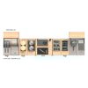 Live Cooking and Induction Modular Buffet System