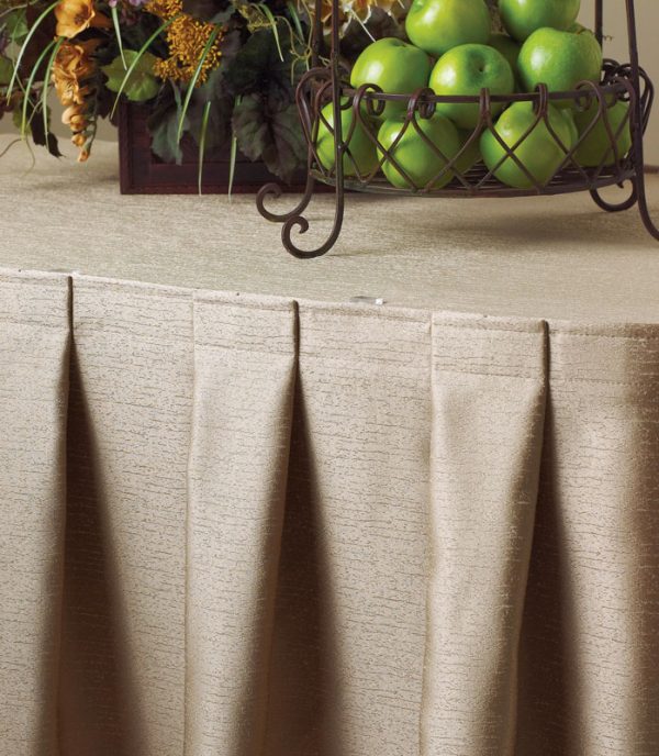 Box Pleat Skirting