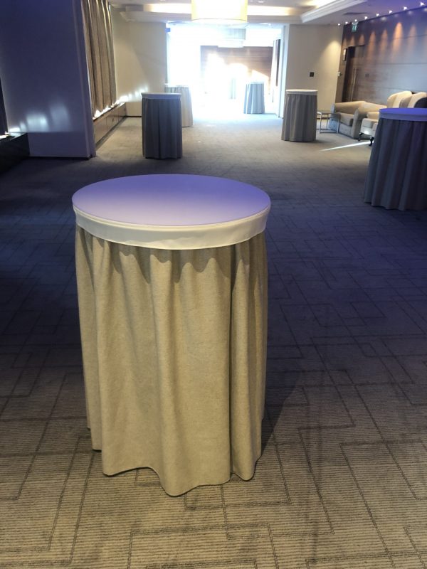 Poseur Table Cloths and Skirting Poseur Table Cloths and Skirting